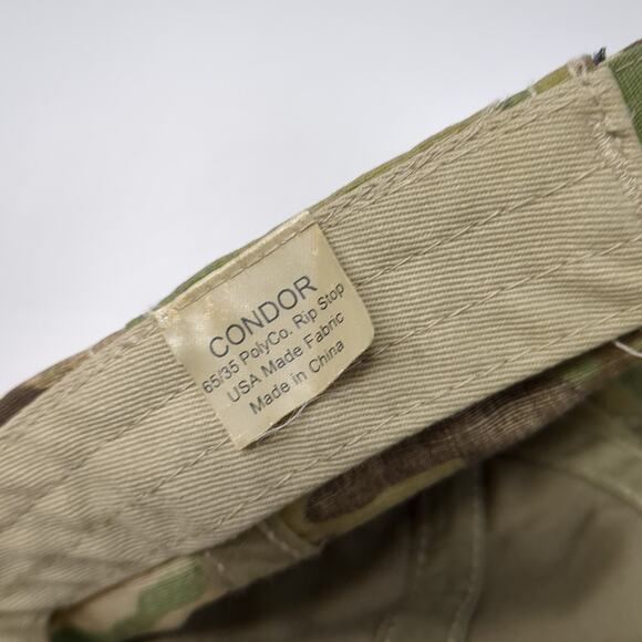 Texas Flag Slideback Baseball Cap Multicolor One Size Embroidered Camo Condor - Picture 9 of 9